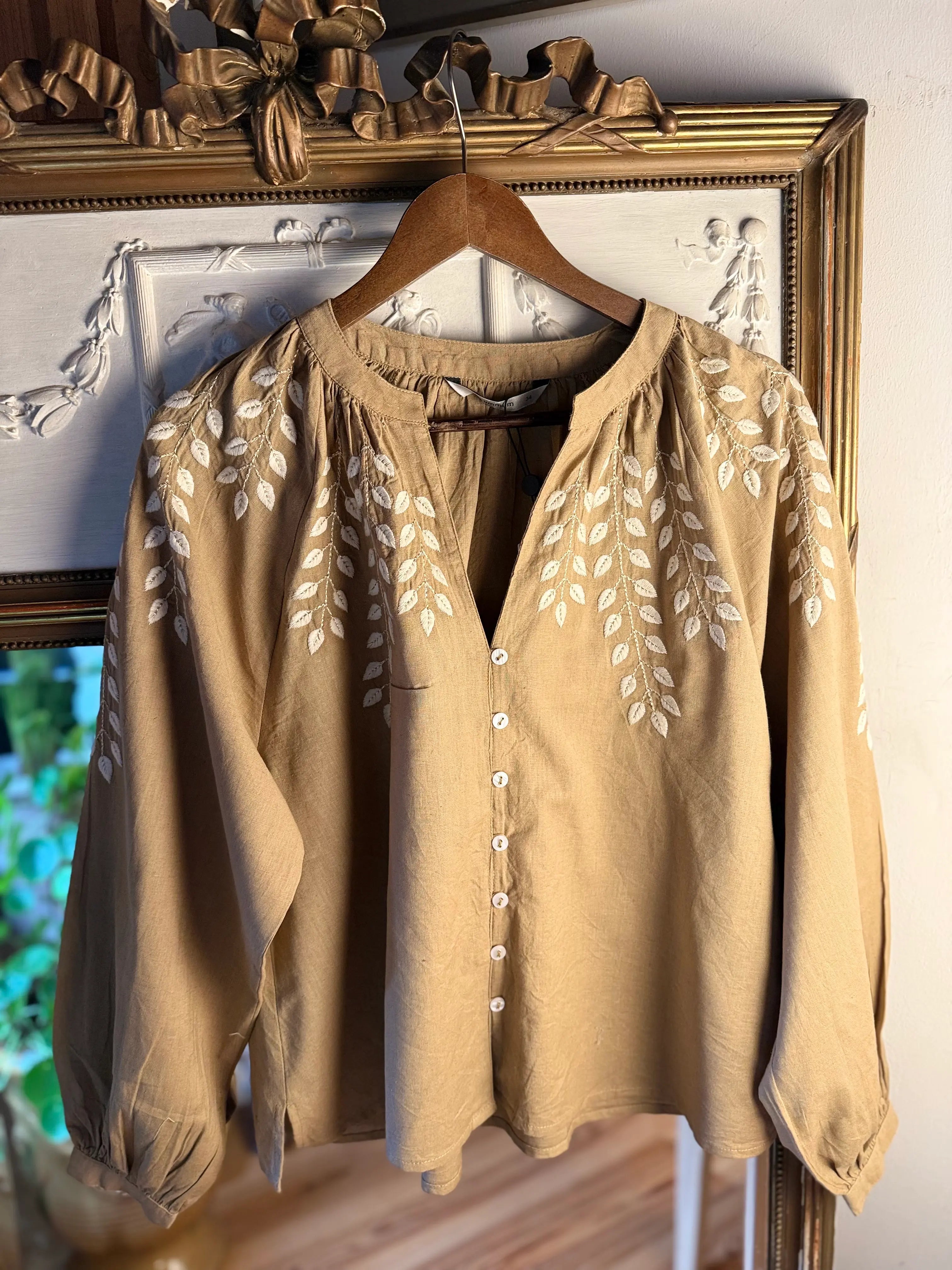 Blouse coton Branches