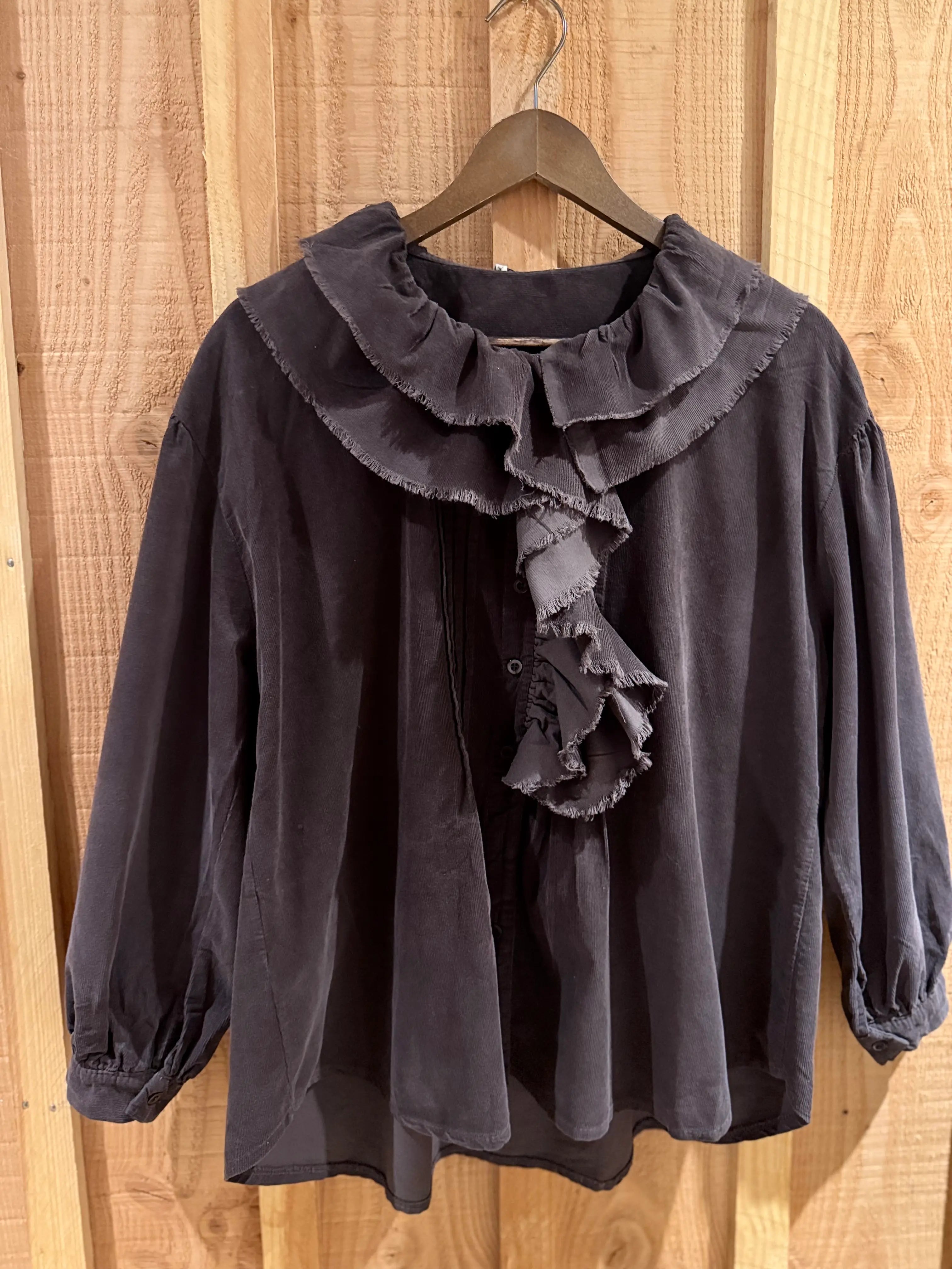 Chemisier col Volant