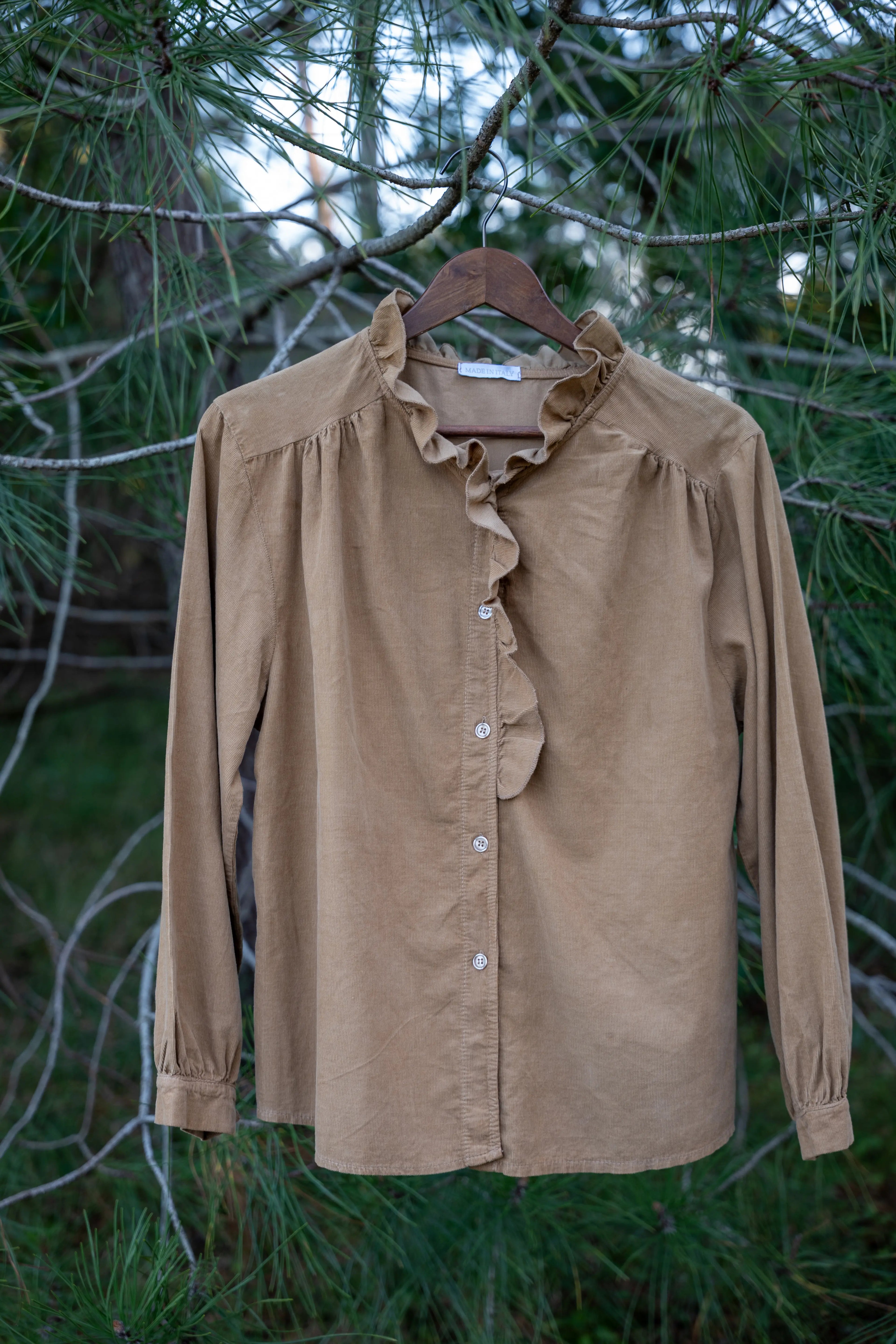 Chemisier col Froufrou