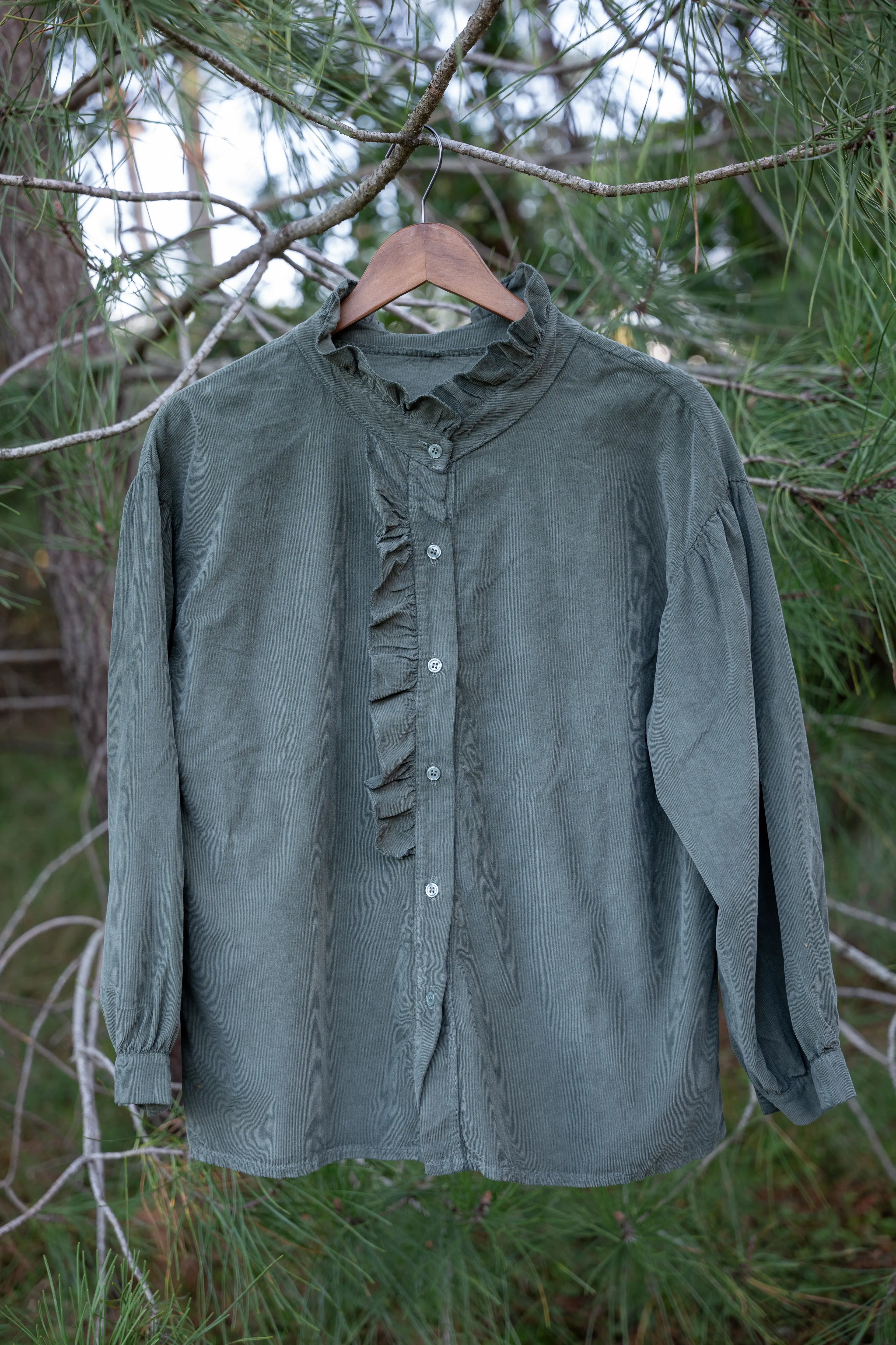 Chemisier col Froufrou