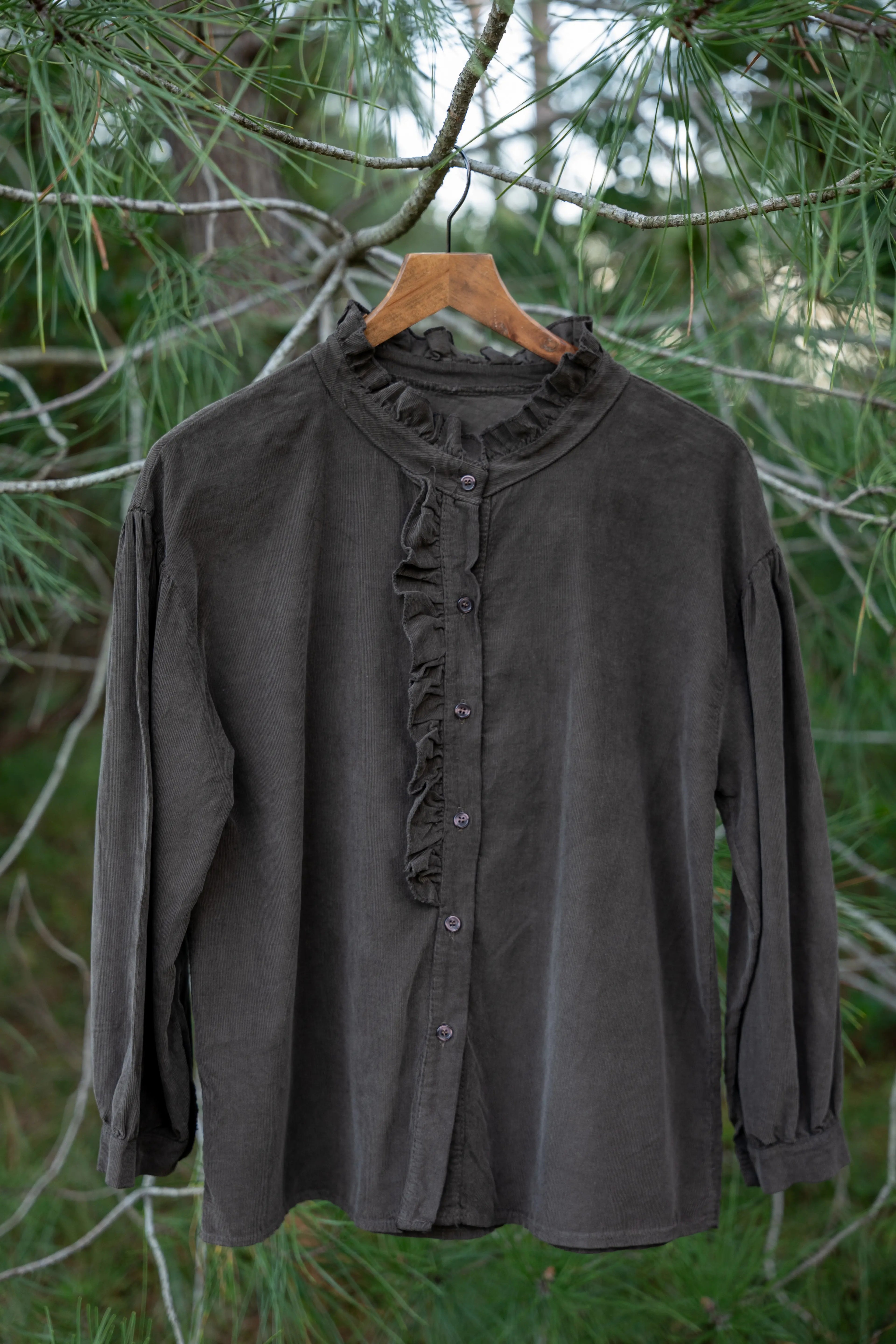 Chemisier col Froufrou