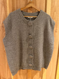 Gilet sans manches boutonné