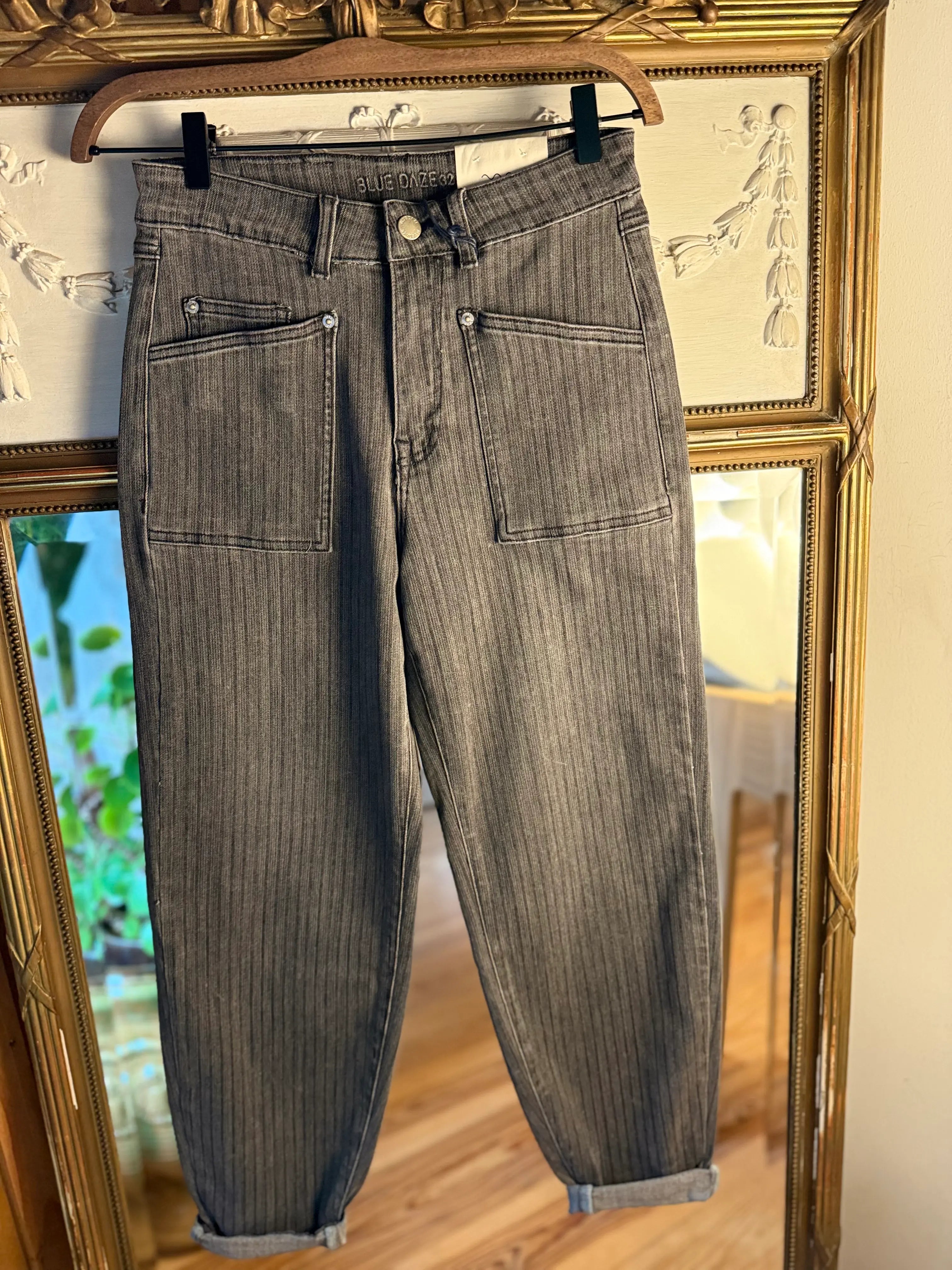 Jean Black à Rayures