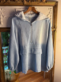 Sweat-Shirt à Capuche en Jean