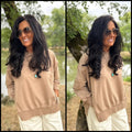 Sweat-shirt Taupe