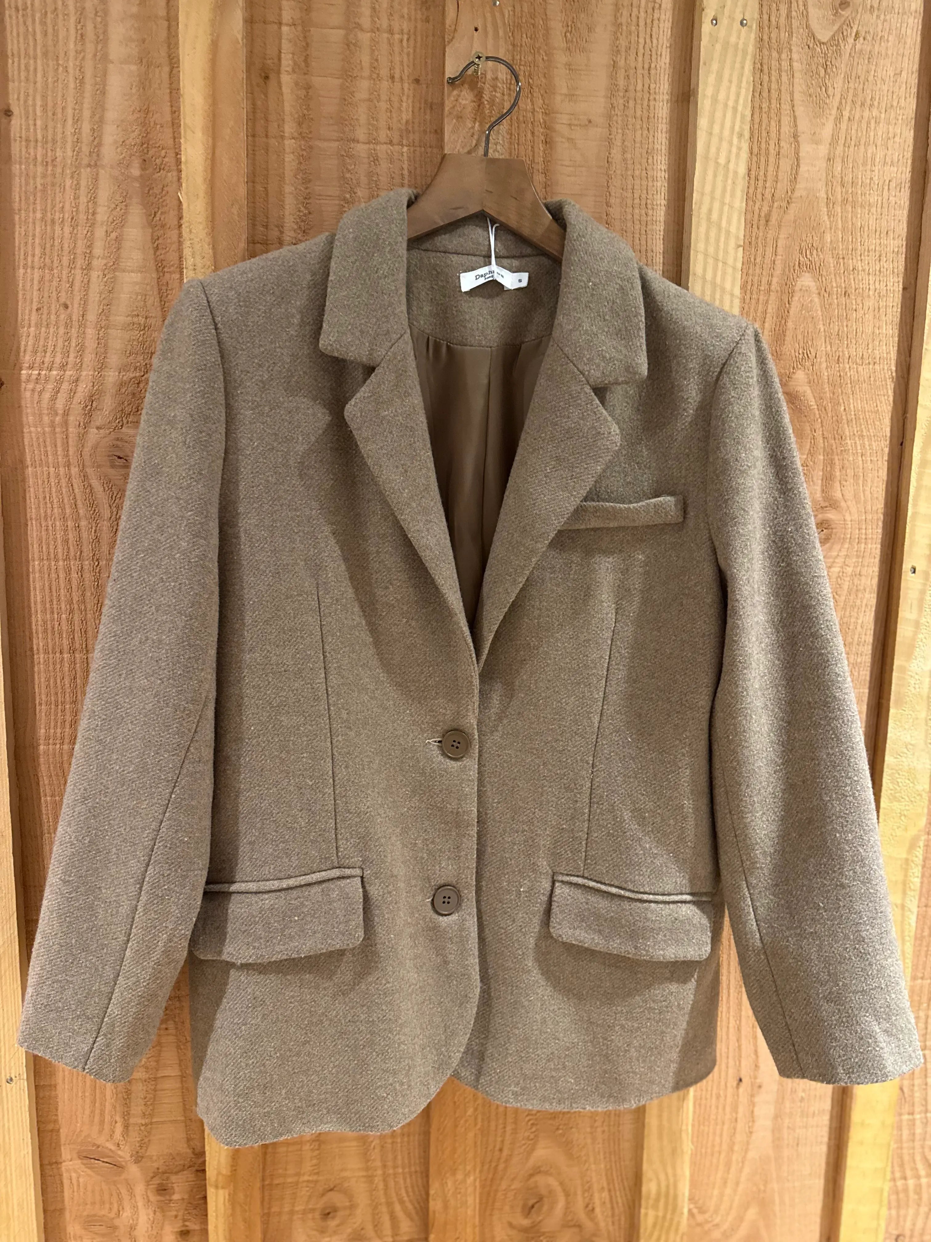 Veste blazer doublée