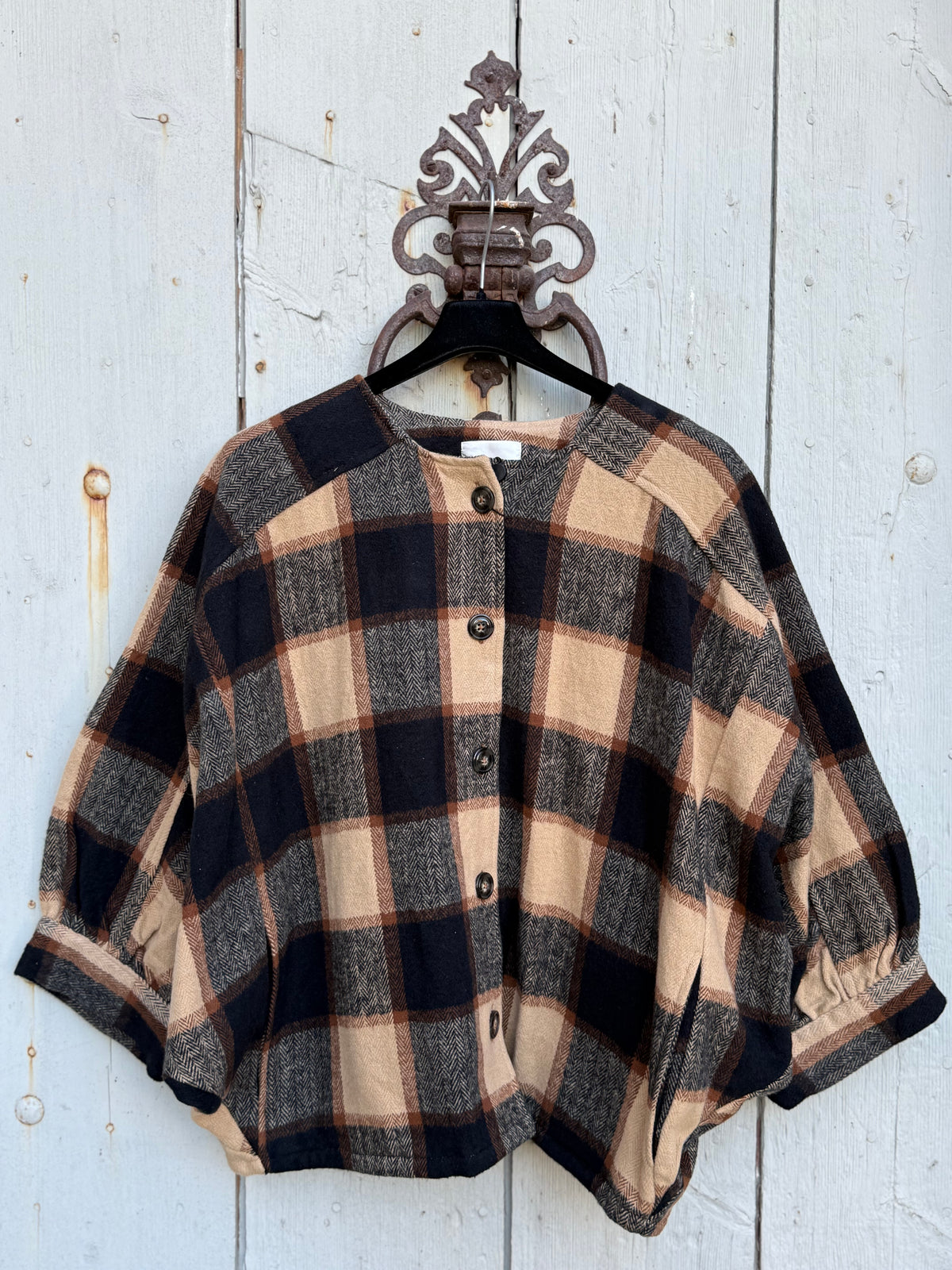 Veste à carreaux