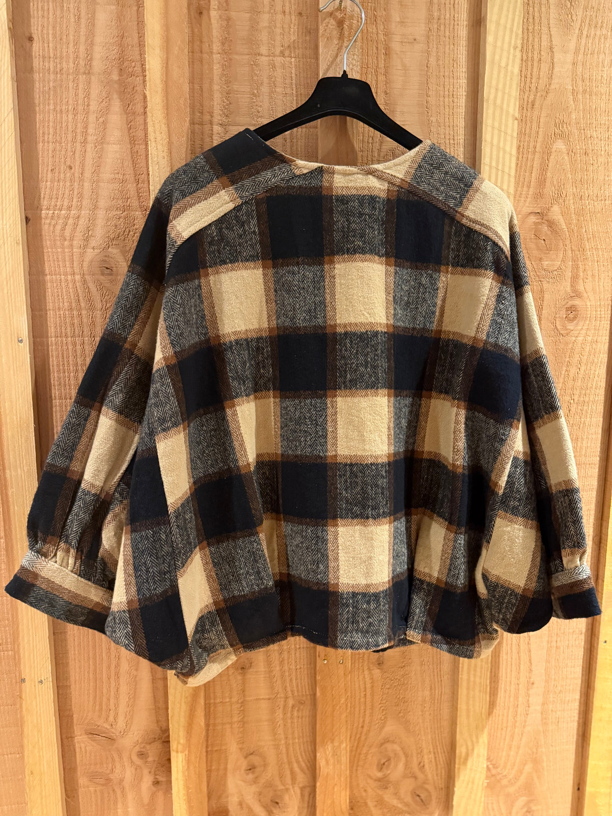 Veste à carreaux