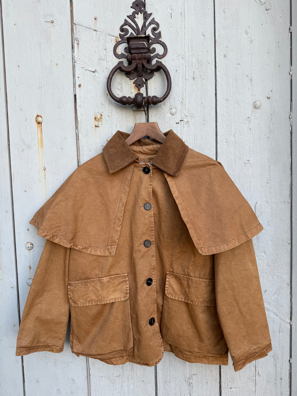 Veste col velours